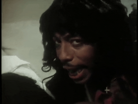 Give It To Me Baby Legend GIF by Rick James