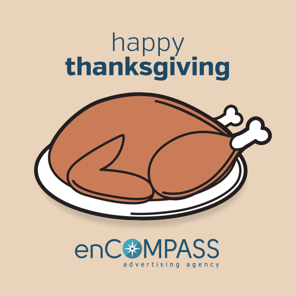 Thanksgiving Turkey GIF by enCOMPASS