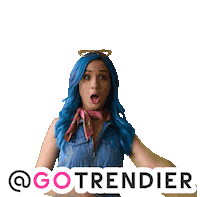it girl wink Sticker by GoTrendier