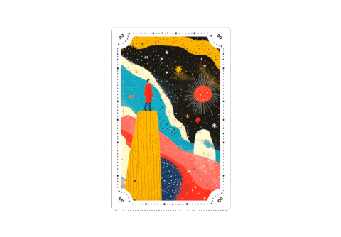 Status Quo Illustration Sticker by Hubert Burda Media