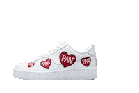 PANartwork art nike pan airforce1 Sticker
