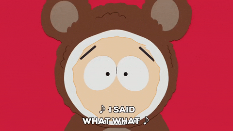 bear singing GIF by South Park 