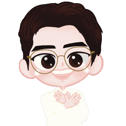 Happy Sticker