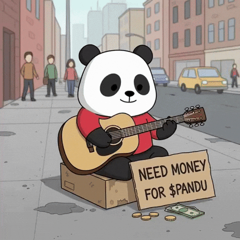 Guitar Street Performer GIF by Pandu Pandas