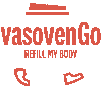 vasovengo coffee run cafe ecofriendly Sticker