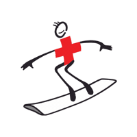 Sami Snowboarder Sticker by Schweizerischer Samariterbund