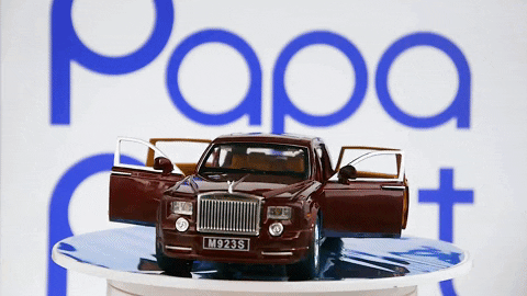 PapaRulit giphygifmaker phantom paparulit rolls-royce GIF