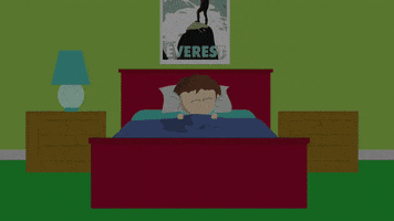 bed sleeping GIF by South Park 