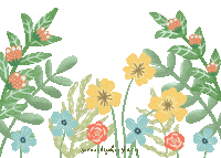 Flower Day Sticker