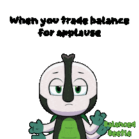 Mental Health Slow Clap Sticker by VeeFriends