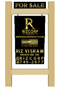 RizCorpRealty real estate realtor realty royal lepage Sticker