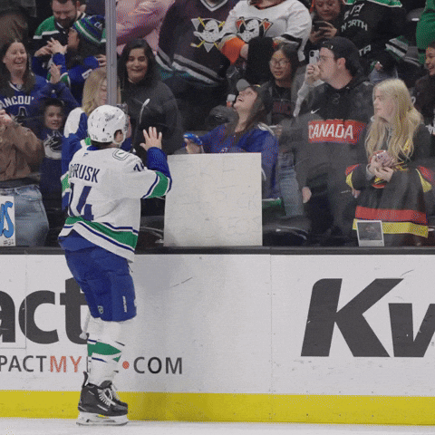 Jake Debrusk Oreos GIF by Vancouver Canucks