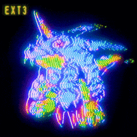 Polygon1993 glitch 90s 80s vhs GIF