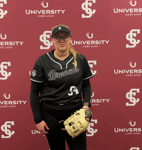 Go Broncos GIF by Santa Clara Broncos