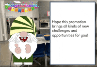 Congratulations Gnome GIF