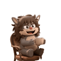 Good Morning Coffee Sticker