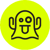 MuseCase neon musecase muse case muse case ghost Sticker