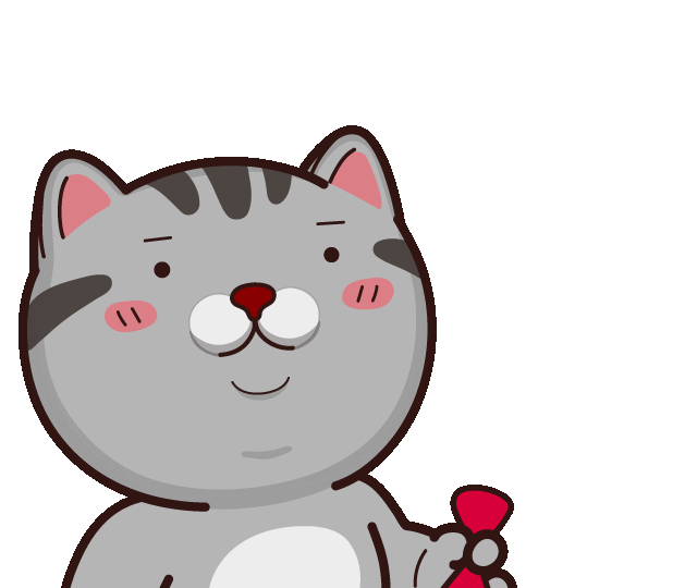 Cat Shout Sticker by VITA VITA ‧ 塔仔不正經
