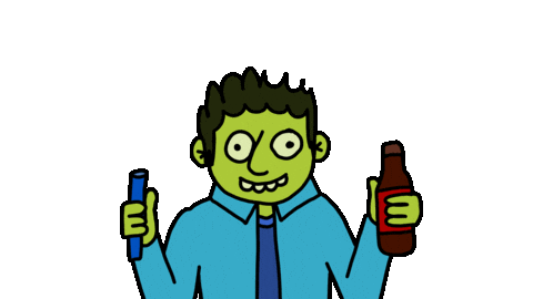 Sugar Spew Sticker by herbertonic