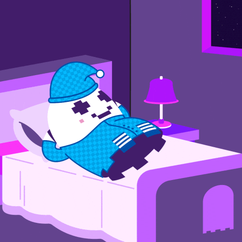 Good Night Sleeping GIF by aavegotchi