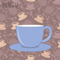 Good Morning Coffee GIF by Pudgy Penguins