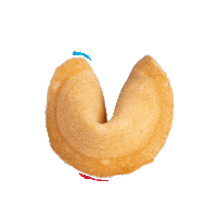 Fortune Cookie Sticker by Astralón