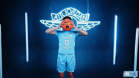 University Of North Carolina Basketball GIF by UNC Tar Heels