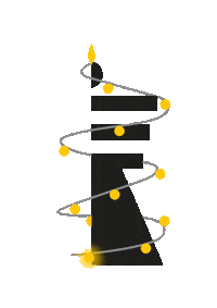 Christmas Lights Sticker by lankenauerhoeft
