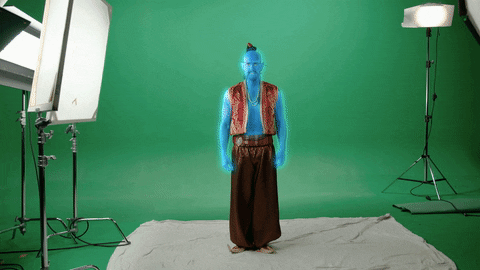 disappear magic lamp GIF by funk