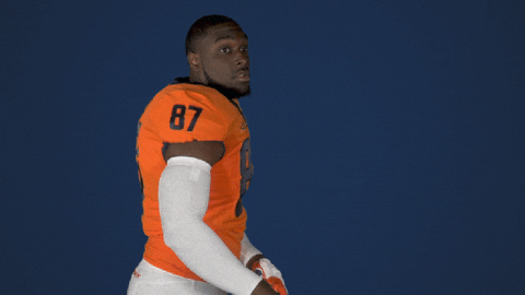 Pointing At You Illinois Football GIF by Fighting Illini Athletics