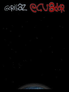 gorillazecuador giphyupload space ecuador gorillaz GIF