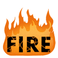 Awesome On Fire Sticker by Under Armour