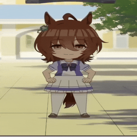 Horse Uma GIF