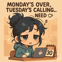 Tired Monday GIF by Persona