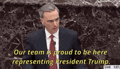 news senate impeachment trial impeachment trial pat cipollone GIF