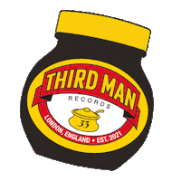 thirdmanrecords tmr third man records marmite third man Sticker