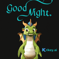 Good Night GIF by Krikey AI