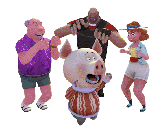 Hungry 3D Sticker by Mindshow