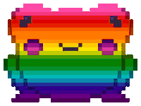 Gilbert Baker Rainbow Sticker