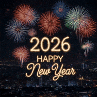 Happy New Year Hello GIF
