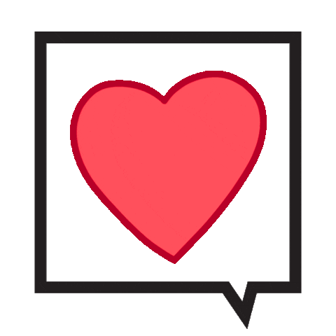 SocialSupplyCo giphyupload love heart like Sticker