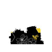 tipsybee busy bee Sticker