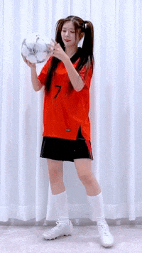 K Pop Football GIF