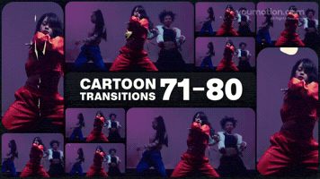 Cartoon Transitions 71 80 | Video |You Motion