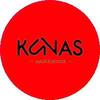 Kunasmag logo books rgb coffee table books Sticker