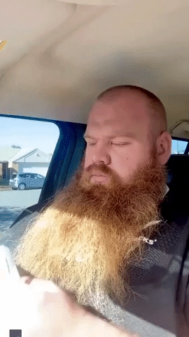 This Man's Protective 'Mask' Made From Facial Hair Has Really Grown on Him
