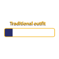 Loading Traditional Outfit Sticker by Visa South Africa