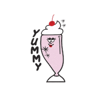 EGDINER burger milkshake diner eg Sticker