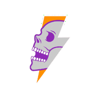Skull Cine Sticker