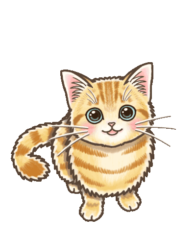 Happy Cat Sticker